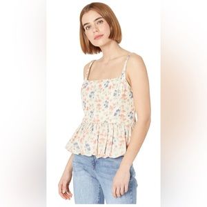 Rebecca Taylor Sleeveless Emma Cami. Size 12. Watercolor‎ floral.